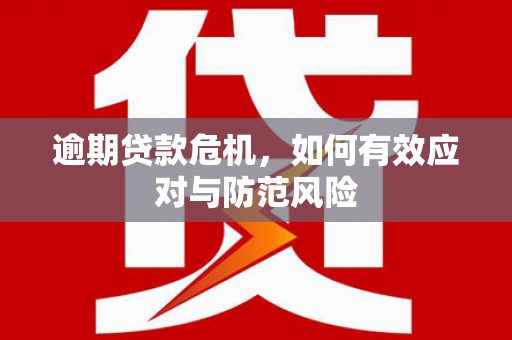 平乡逾期贷款危机，如何有效应对与防范风险