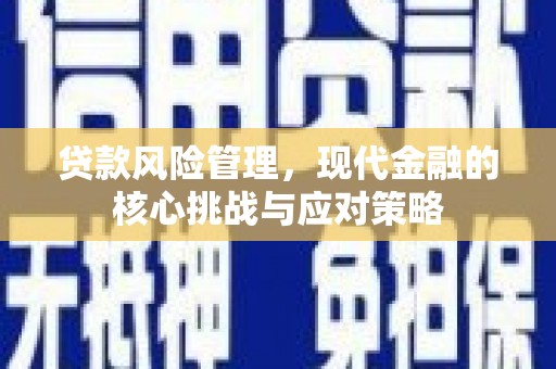 平乡贷款风险管理，现代金融的核心挑战与应对策略