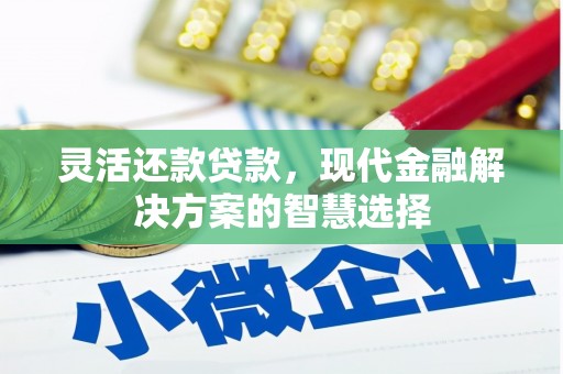平乡灵活还款贷款，现代金融解决方案的智慧选择