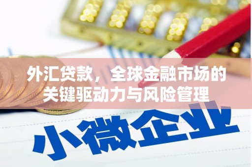平乡外汇贷款，全球金融市场的关键驱动力与风险管理