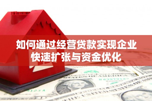 平乡如何通过经营贷款实现企业快速扩张与资金优化