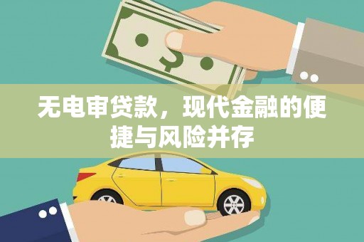 平乡无电审贷款，现代金融的便捷与风险并存