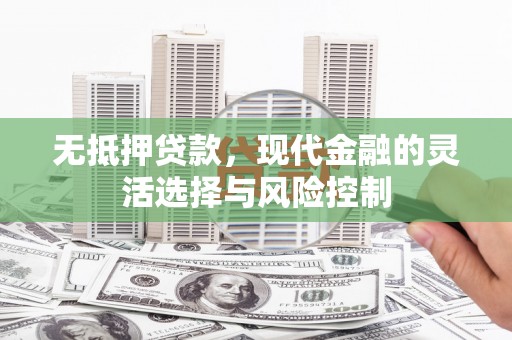平乡无抵押贷款，现代金融的灵活选择与风险控制