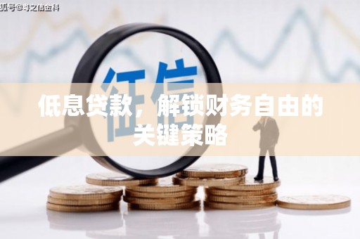 平乡低息贷款，解锁财务自由的关键策略