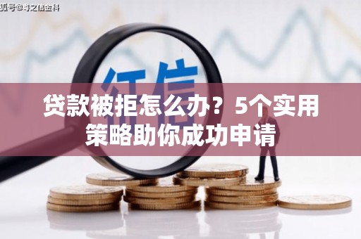 平乡贷款被拒怎么办？5个实用策略助你成功申请