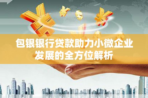 平乡包银银行贷款助力小微企业发展的全方位解析