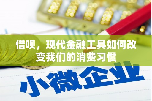 平乡借呗，现代金融工具如何改变我们的消费习惯
