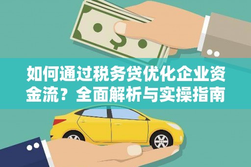 平乡如何通过税务贷优化企业资金流？全面解析与实操指南
