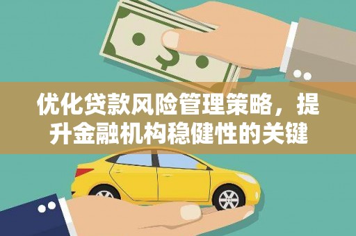 平乡优化贷款风险管理策略，提升金融机构稳健性的关键