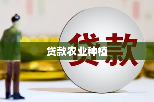 平乡贷款农业种植